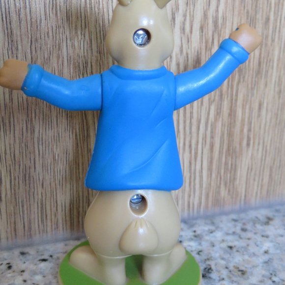 Peter RABBIT Cake Topper/Figurine 4.5" High Plastic (226V) - Picture 2 of 3